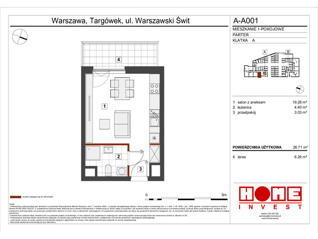 Mieszkanie w inwestycji Warszawski Świt VII, symbol A-A001 » nportal.pl