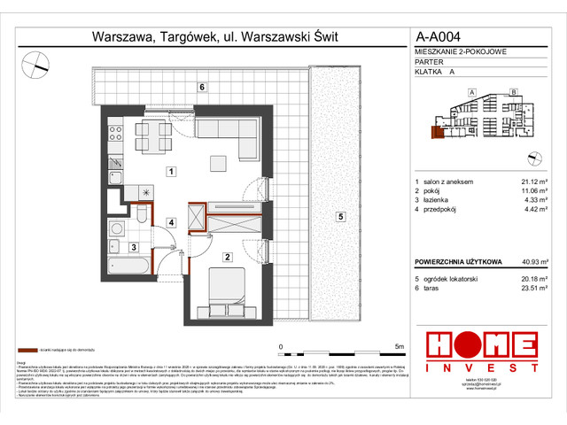 Mieszkanie w inwestycji Warszawski Świt VII, symbol A-A004 » nportal.pl