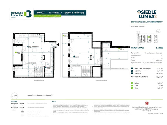 Mieszkanie w inwestycji Osiedle Lumea 3, symbol BA0302 » nportal.pl