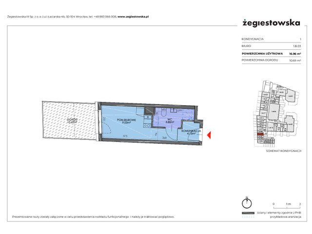 Mieszkanie w inwestycji Żegiestowska III, symbol 1.B.03 » nportal.pl