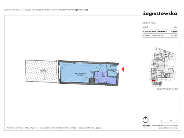 Mieszkanie w inwestycji Żegiestowska III, symbol 1.B.04 » nportal.pl