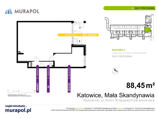 Komercyjne w inwestycji Mała Skandynawia - lokale usługowe, symbol 6 » nportal.pl