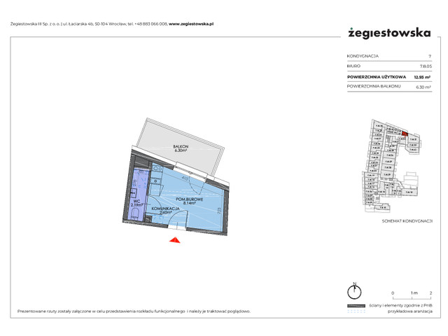 Mieszkanie w inwestycji Żegiestowska III, symbol 7.B.05 » nportal.pl