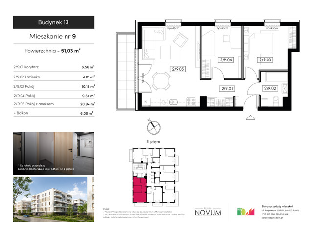 Mieszkanie w inwestycji Nova Rumia etap XIII, symbol M9 » nportal.pl