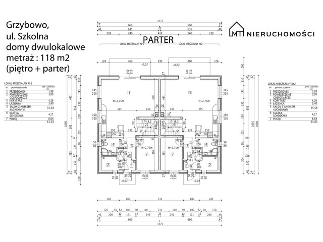 Dom w inwestycji KOŁOBRZEG DOMY NOWE, GOTOWE, POMPA CI..., symbol 2 » nportal.pl