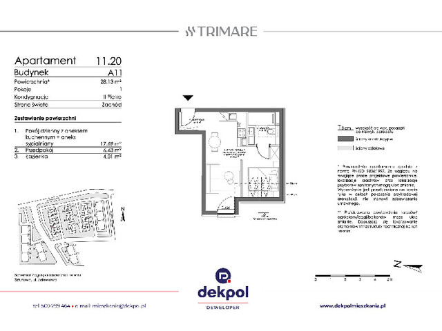 Mieszkanie w inwestycji TRIMARE, symbol 11.20 » nportal.pl