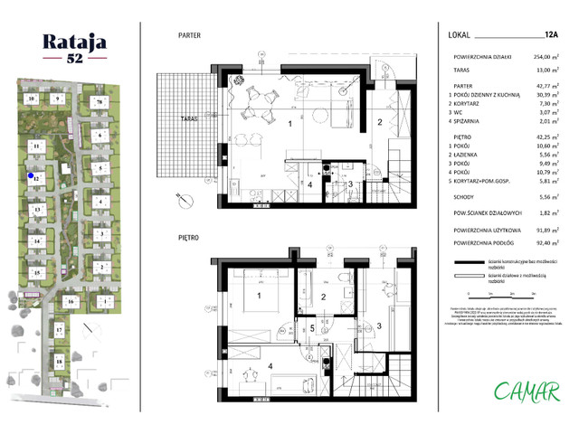 Mieszkanie w inwestycji Rataja 52 Osiedle Premium - mieszkania, symbol 12A » nportal.pl
