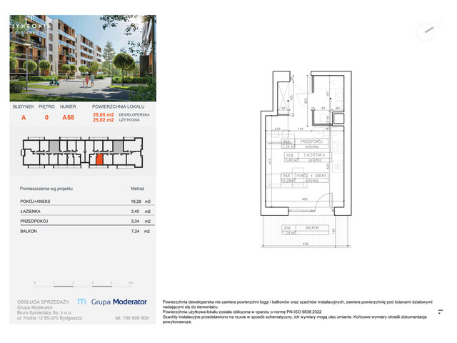 Mieszkanie w inwestycji Symfonia, symbol A-A58 » nportal.pl