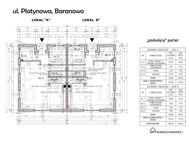 Dom w inwestycji Domy, Poznań, Baranowo ul. Platynowa, symbol 6 » nportal.pl