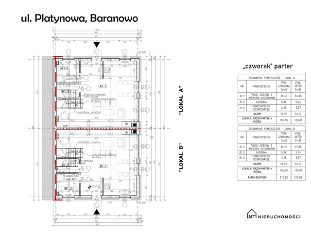 Dom w inwestycji Domy, Poznań, Baranowo ul. Platynowa, symbol 11 » nportal.pl