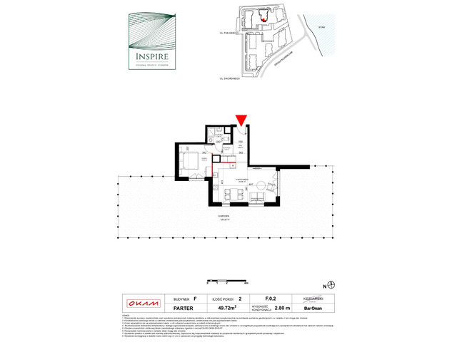 Mieszkanie w inwestycji INSPIRE, symbol F.0.2 » nportal.pl