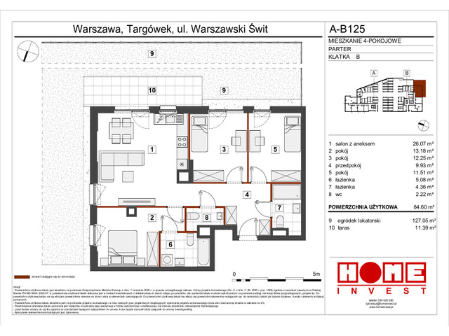 Mieszkanie w inwestycji Warszawski Świt VII, symbol A-B125 » nportal.pl