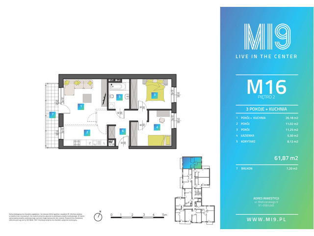 Mieszkanie w inwestycji MI9, symbol M16 » nportal.pl