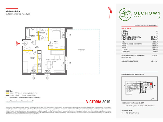 Mieszkanie w inwestycji OLCHOWY PARK, symbol 7_50 » nportal.pl