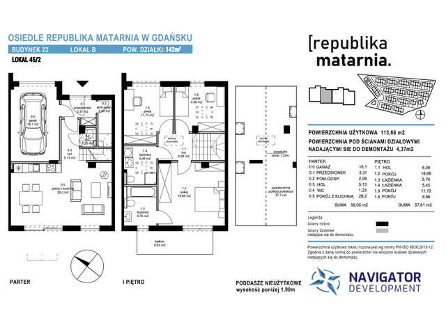 Dom w inwestycji REPUBLIKA MATARNIA, symbol 22B » nportal.pl