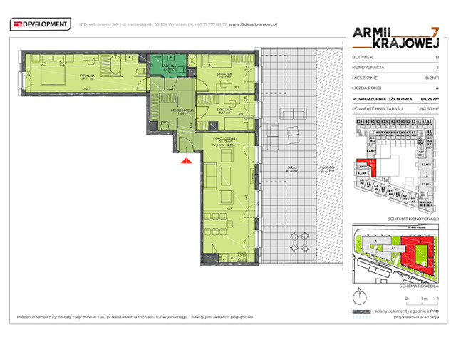 Mieszkanie w inwestycji Armii Krajowej 7, symbol B.2.M11 » nportal.pl