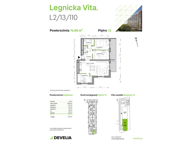 Mieszkanie w inwestycji Legnicka Vita, symbol L2/13/110 » nportal.pl