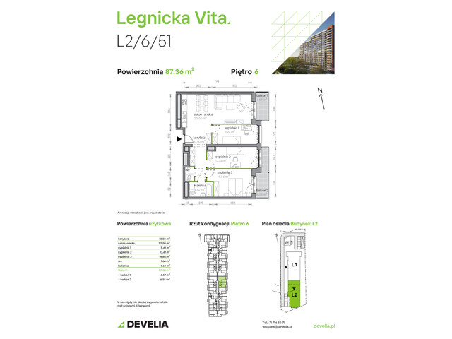 Mieszkanie w inwestycji Legnicka Vita, symbol L2/6/51 » nportal.pl