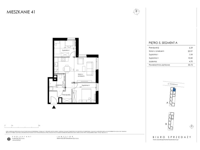 Mieszkanie w inwestycji Apartamenty Składowa, budynek Promocja, symbol A.41 » nportal.pl