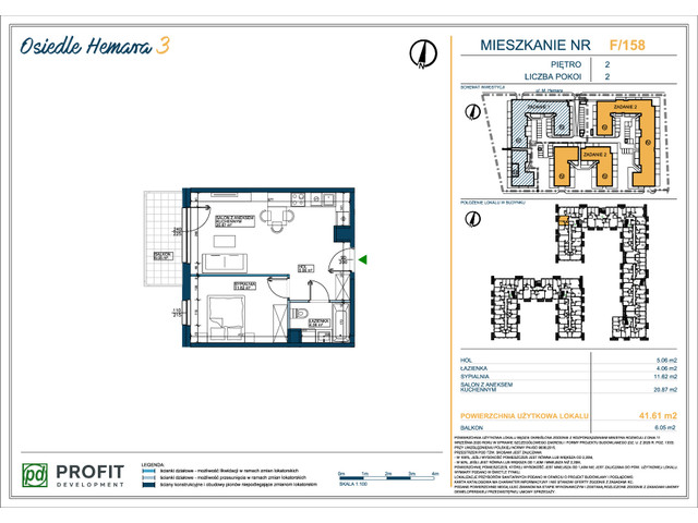 Mieszkanie w inwestycji Osiedle Hemara, symbol 158 » nportal.pl