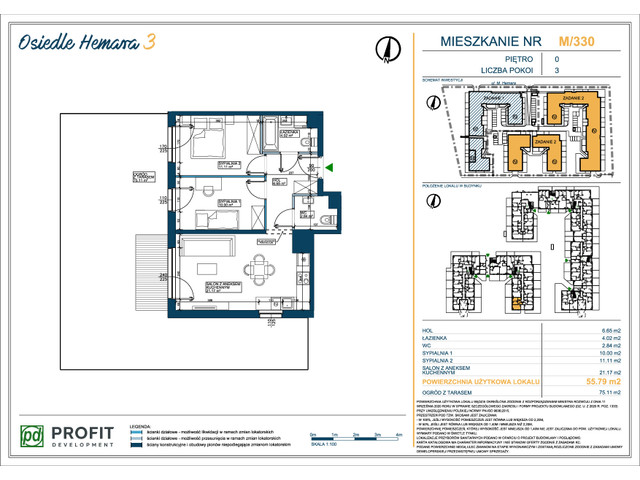 Mieszkanie w inwestycji Osiedle Hemara, symbol 330 » nportal.pl