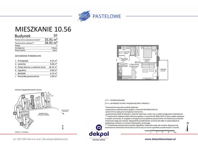 Mieszkanie w inwestycji Osiedle Pastelowe etap III, symbol 10.56 » nportal.pl