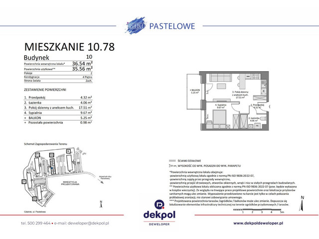 Mieszkanie w inwestycji Osiedle Pastelowe etap III, symbol 10.78 » nportal.pl