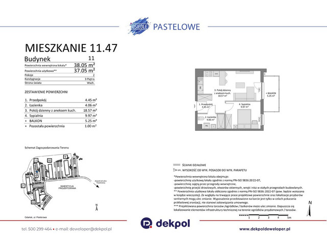 Mieszkanie w inwestycji Osiedle Pastelowe etap III, symbol 11.47 » nportal.pl