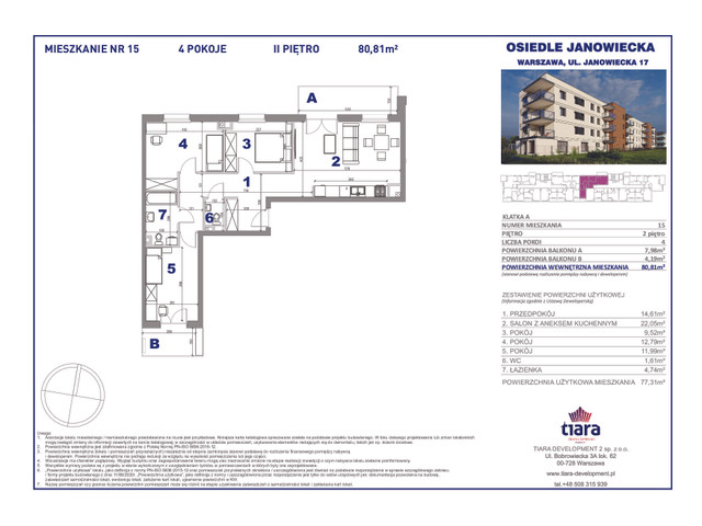 Mieszkanie w inwestycji Osiedle Janowiecka, symbol A_15 » nportal.pl