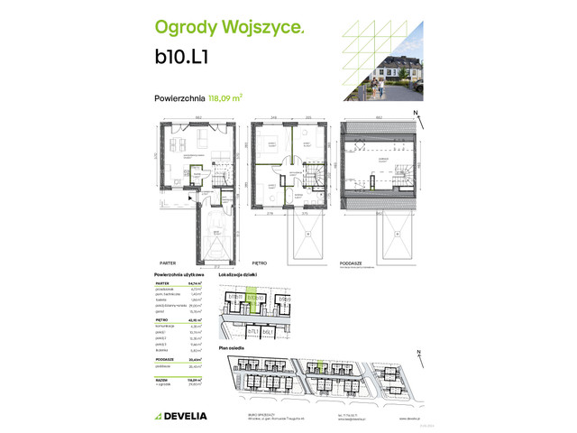 Dom w inwestycji Ogrody Wojszyce, symbol b10.L1 » nportal.pl