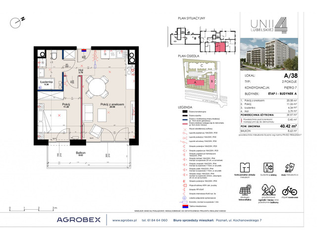 Mieszkanie w inwestycji Unii Lubelskiej 4, symbol A/38 » nportal.pl