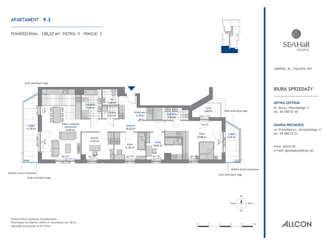 Mieszkanie w inwestycji SEAHall, symbol 9.3 » nportal.pl