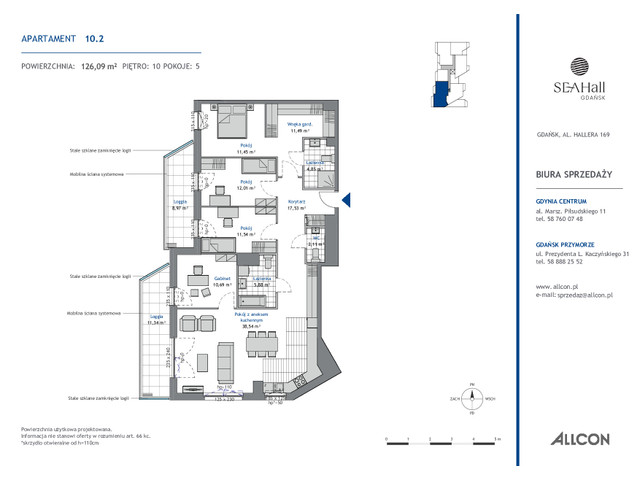 Mieszkanie w inwestycji SEAHall, symbol 10.2 » nportal.pl