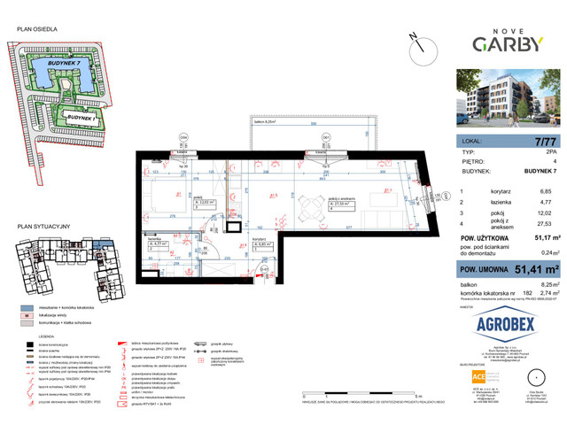 Mieszkanie w inwestycji Nove Garby, symbol 7/77 » nportal.pl