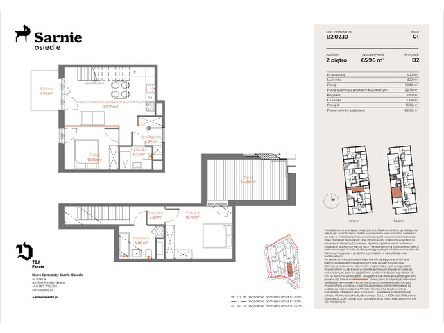 Mieszkanie w inwestycji Sarnie Osiedle, symbol SO-B2.LM-02.10 » nportal.pl