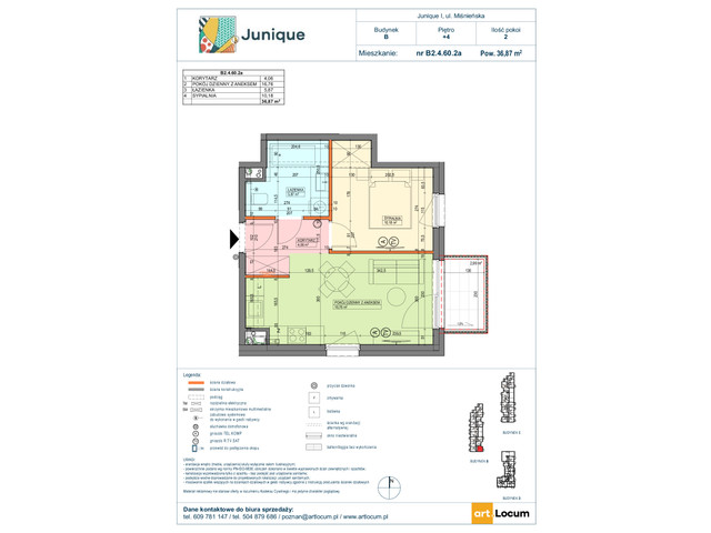 Mieszkanie w inwestycji JUNIQUE I.II, symbol B2.4.60.2a » nportal.pl