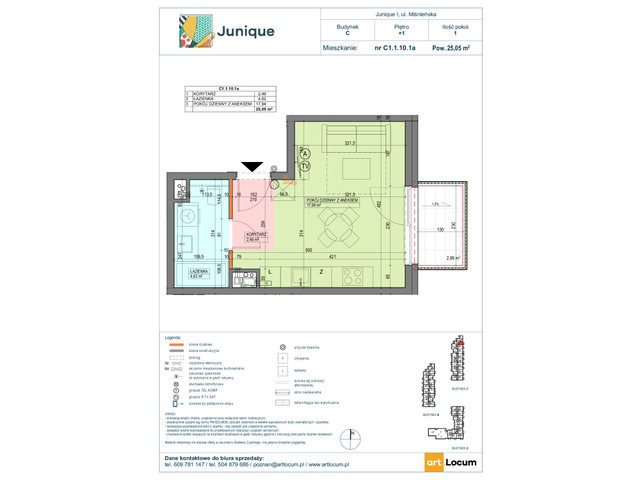 Mieszkanie w inwestycji JUNIQUE I.II, symbol C1.1.10.1a » nportal.pl