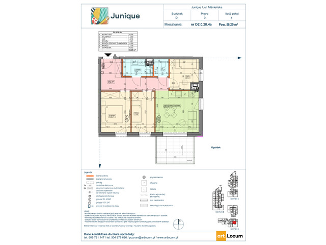 Mieszkanie w inwestycji JUNIQUE I.II, symbol D2.0.28.4a » nportal.pl