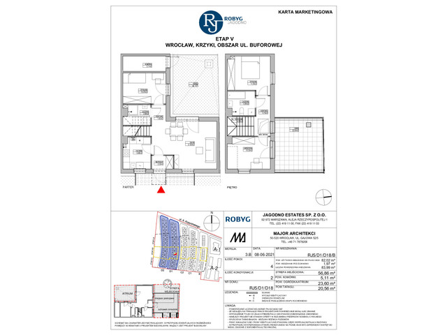 Dom w inwestycji Robyg Jagodno, symbol RJ5/D1/D18/B » nportal.pl