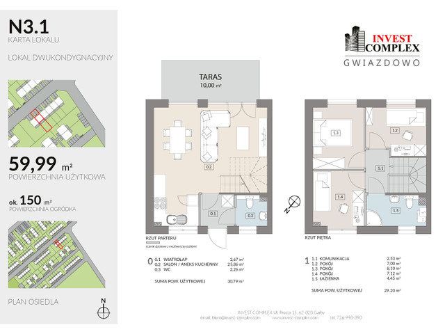 Dom w inwestycji Osiedle Gwiazdowo ETAP VII, symbol N3.1 » nportal.pl