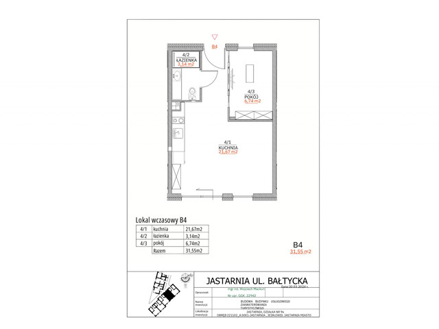 Mieszkanie w inwestycji Apartamenty Wyspa, symbol B4 » nportal.pl