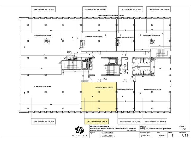 Komercyjne w inwestycji Osiedle Graniczna, symbol U_13 » nportal.pl