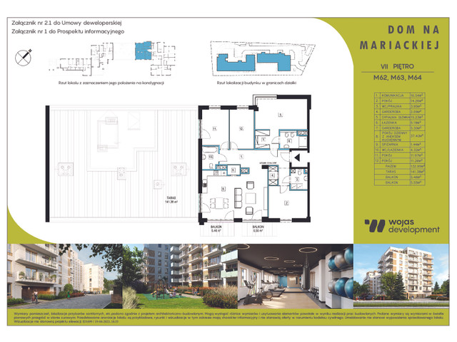 Mieszkanie w inwestycji DOM NA MARIACKIEJ, symbol M62+63+64 » nportal.pl