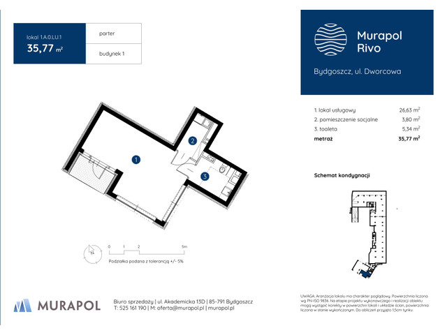 Komercyjne w inwestycji Murapol Rivo, symbol 1.A.0.LU.1 » nportal.pl