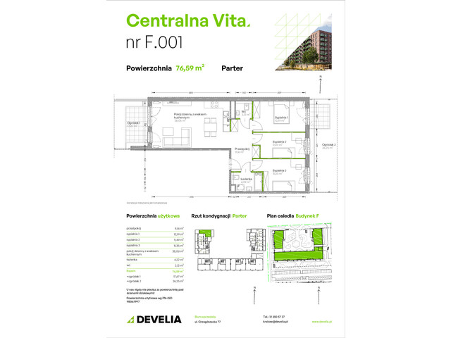 Mieszkanie w inwestycji Centralna Vita, symbol F.001 » nportal.pl