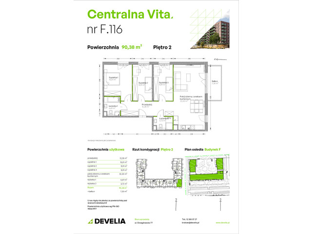 Mieszkanie w inwestycji Centralna Vita, symbol F.116 » nportal.pl