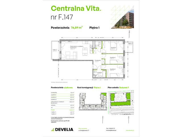 Mieszkanie w inwestycji Centralna Vita, symbol F.147 » nportal.pl