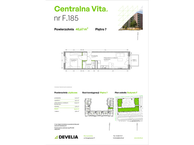 Mieszkanie w inwestycji Centralna Vita, symbol F.185 » nportal.pl