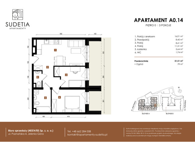 Mieszkanie w inwestycji APARTAMENTY SUDETIA, symbol A0.14 » nportal.pl