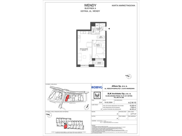 Mieszkanie w inwestycji Wendy, symbol A2M10 » nportal.pl